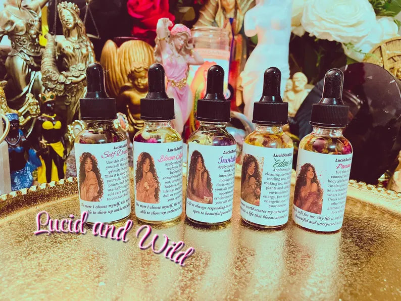 Romanticize your life oils - Self Devotion, Bloom Again, Invitation, Eden, Presence