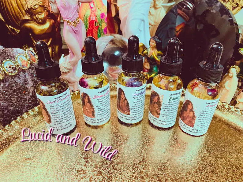 Romanticize your life oils - Self Devotion, Bloom Again, Invitation, Eden, Presence