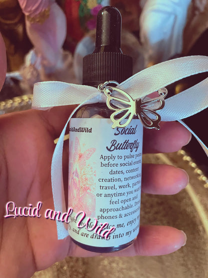 Social Butterfly Oil - Confidence, Intentional Connections, Networking