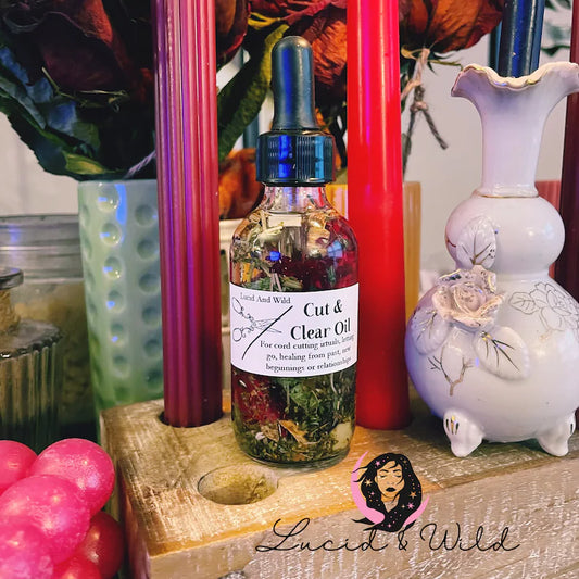 Cut and Clear Oil- release emotions, heal from past, start new