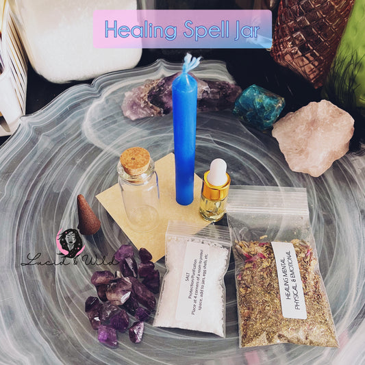 Healing Spell Jar Kit