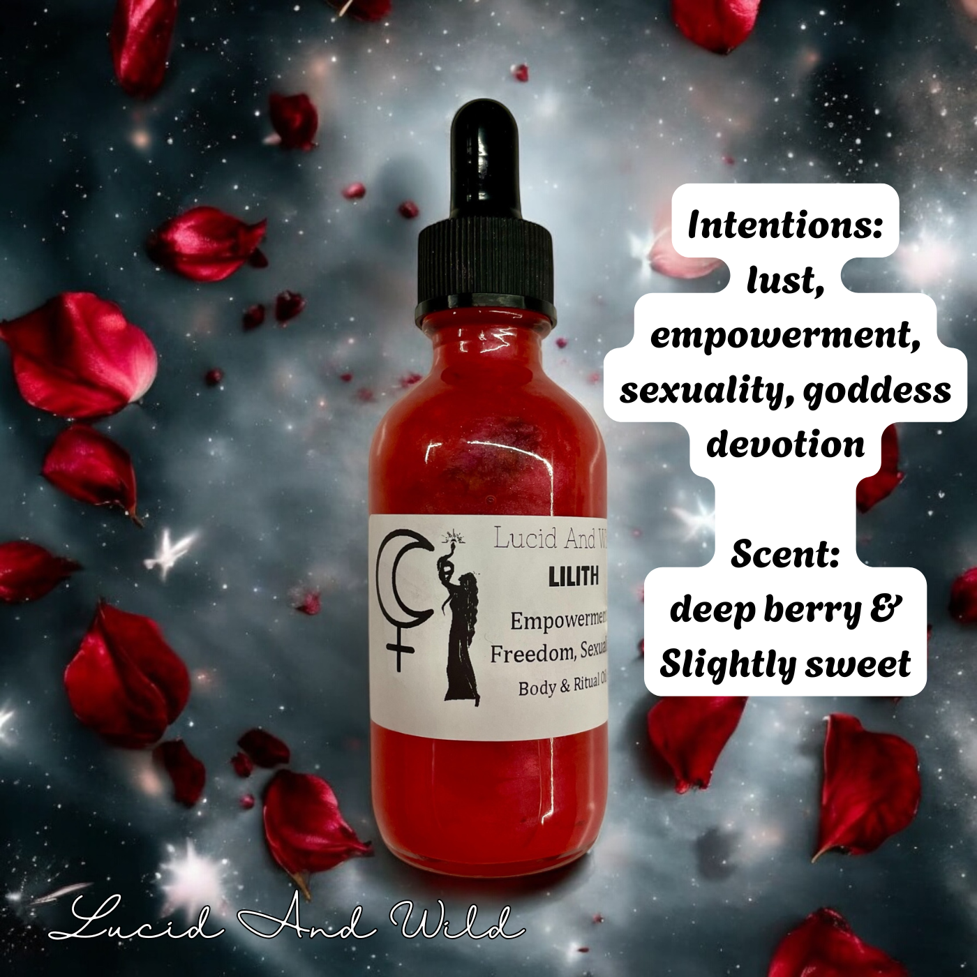 Lilith- Goddess Devotion, Lust, Empowerment, Sexuality