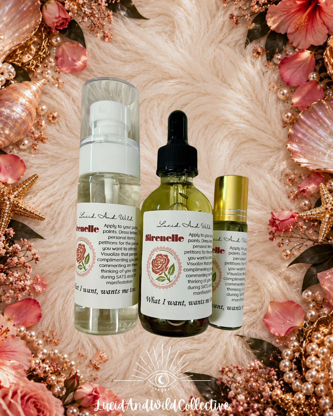 SIRENELLE Intention Oil — Sweet Attraction • Flirtation • Lingering Magnetism