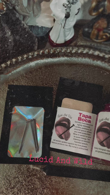 Tapa Boca Shut Them Up - Stop Gossiping Spell kit