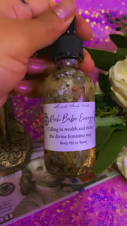 Rich Babe Energy – Wealthy Feminine Energy Ritual Oil