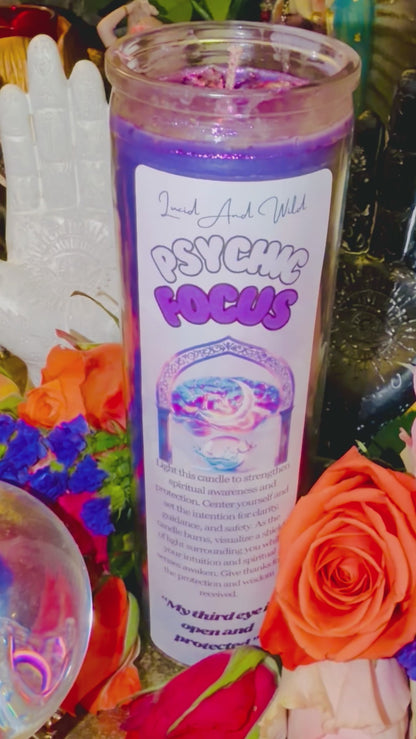 Psychic Focus | 7-Day Intuition & Divination Candle