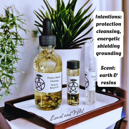 Protection- Protection from Harm, Energy, Cleansing