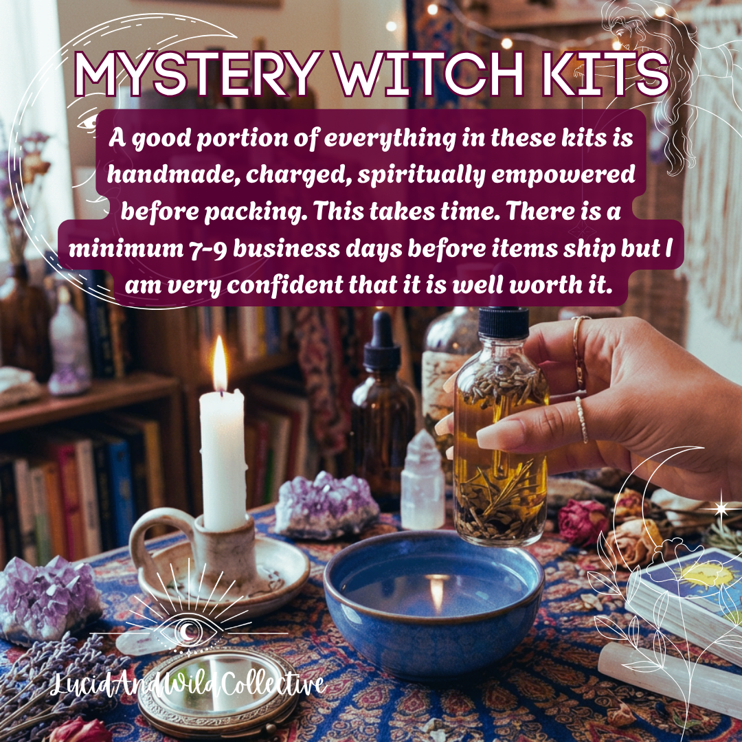 Mystery intuitively Curated Spiritual kits