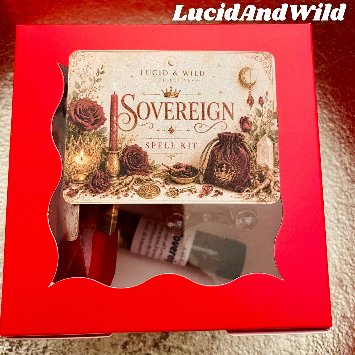 Sovereign - Personal Power Activation Spell Kit