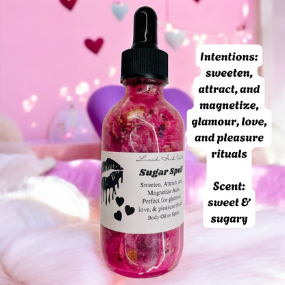Sugar Spell- sweeten, attract, magnetize intentions and spellwork