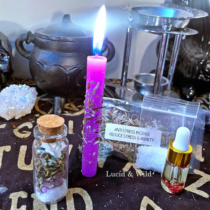 Anxiety Relief Jar Spell Kit