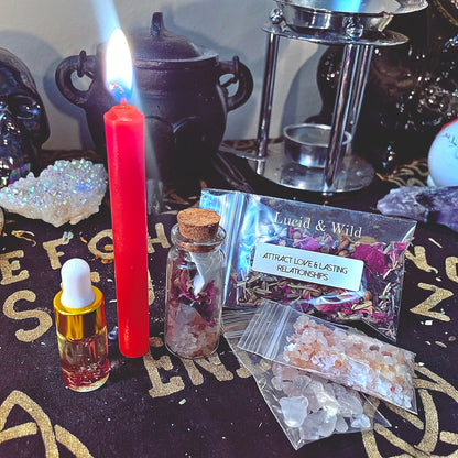 Attract Love Spell Jar Kit